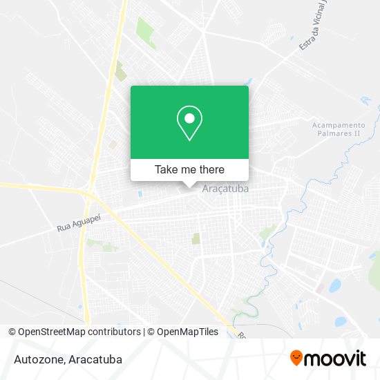 Mapa Autozone