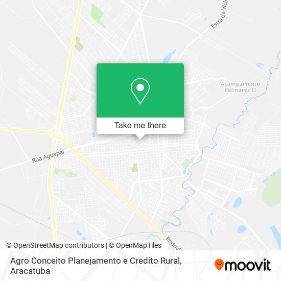 Agro Conceito Planejamento e Credito Rural map