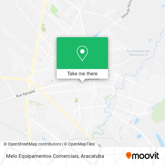 Mapa Melo Equipamentos Comerciais