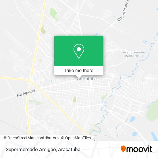 Mapa Supermercado Amigão