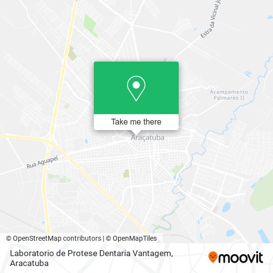 Laboratorio de Protese Dentaria Vantagem map