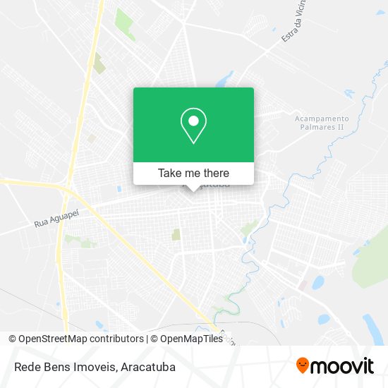 Rede Bens Imoveis map