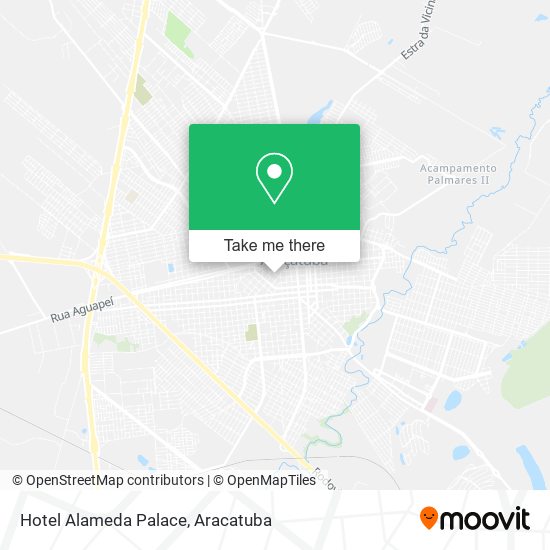 Hotel Alameda Palace map