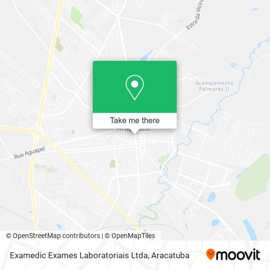 Mapa Examedic Exames Laboratoriais Ltda