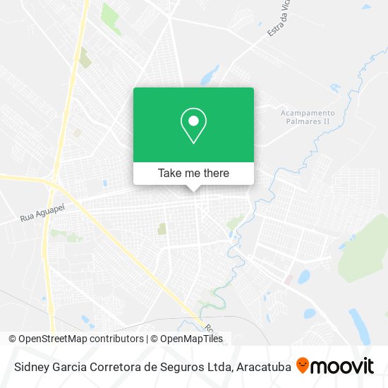 Sidney Garcia Corretora de Seguros Ltda map