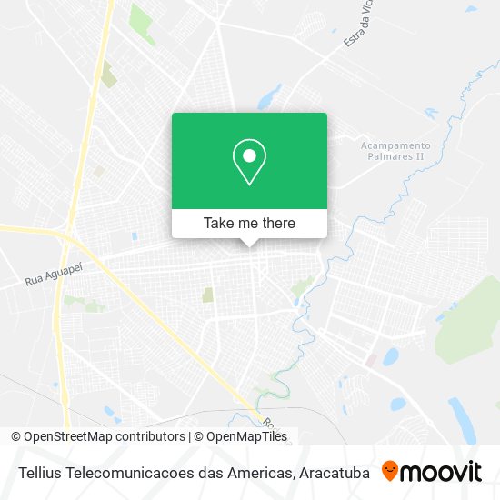 Tellius Telecomunicacoes das Americas map