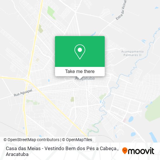 Casa das Meias - Vestindo Bem dos Pés a Cabeça. map