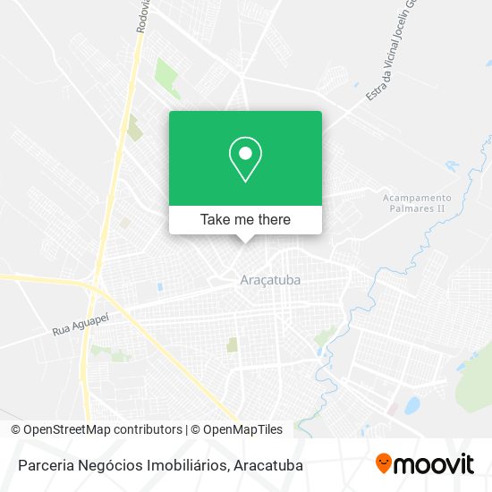 Mapa Parceria Negócios Imobiliários