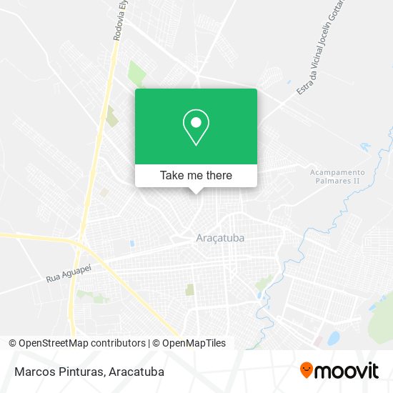 Marcos Pinturas map
