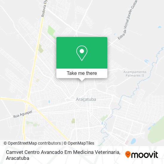 Camvet Centro Avancado Em Medicina Veterinaria map