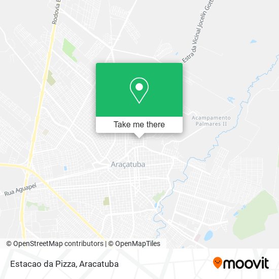 Estacao da Pizza map