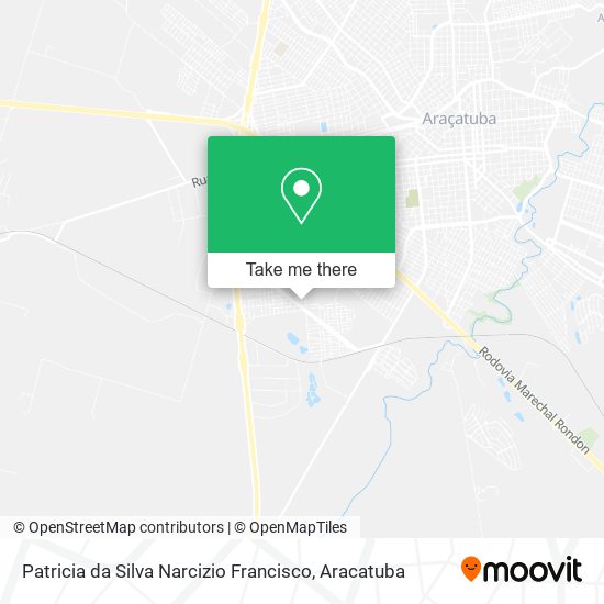 Patricia da Silva Narcizio Francisco map