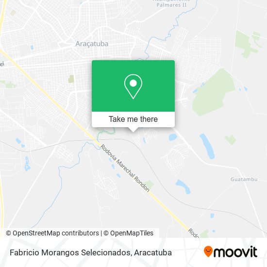 Mapa Fabricio Morangos Selecionados