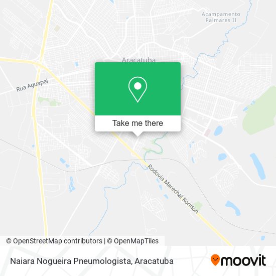 Mapa Naiara Nogueira Pneumologista