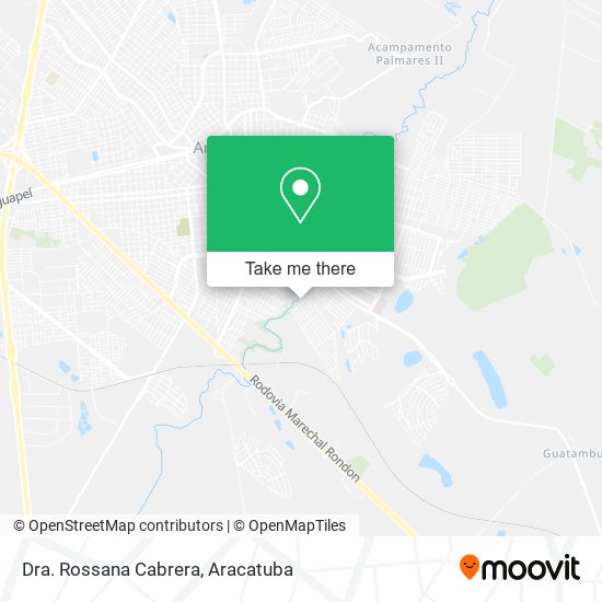 Dra. Rossana Cabrera map