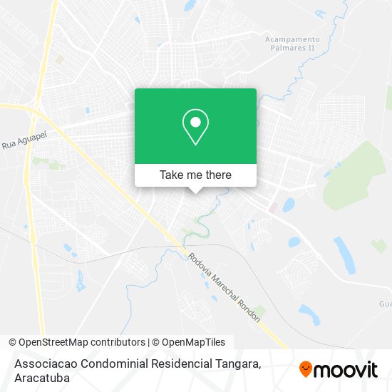 Associacao Condominial Residencial Tangara map