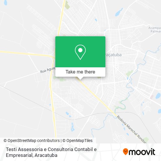 Testi Assessoria e Consultoria Contabil e Empresarial map