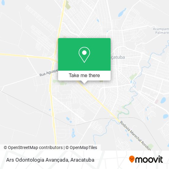 Ars Odontologia Avançada map