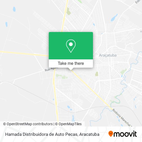 Hamada Distribuidora de Auto Pecas map