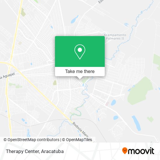 Therapy Center map