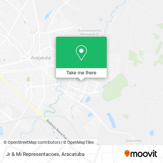Jr & Mi Representacoes map