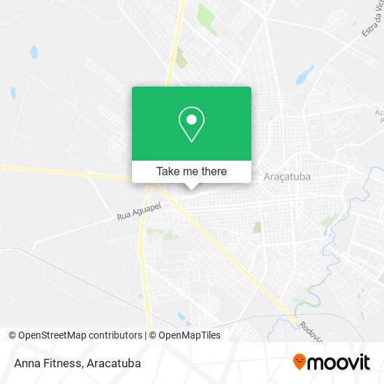 Anna Fitness map