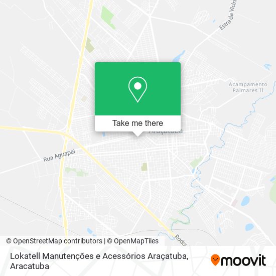 Lokatell Manutenções e Acessórios Araçatuba map
