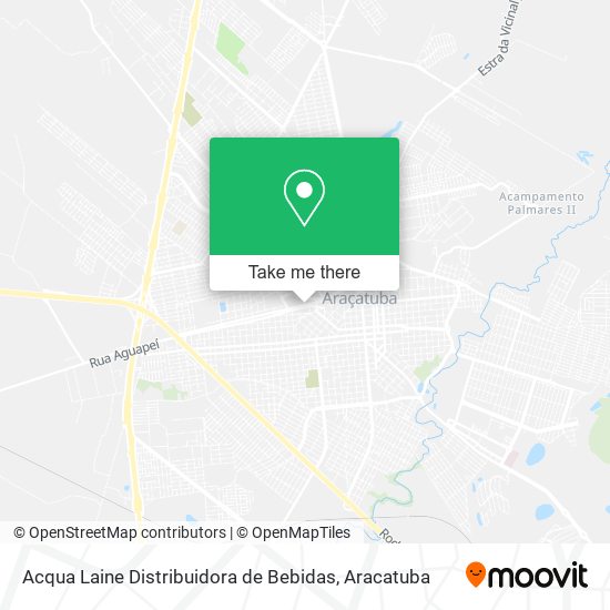 Acqua Laine Distribuidora de Bebidas map