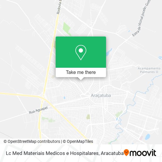 Lc Med Materiais Medicos e Hospitalares map