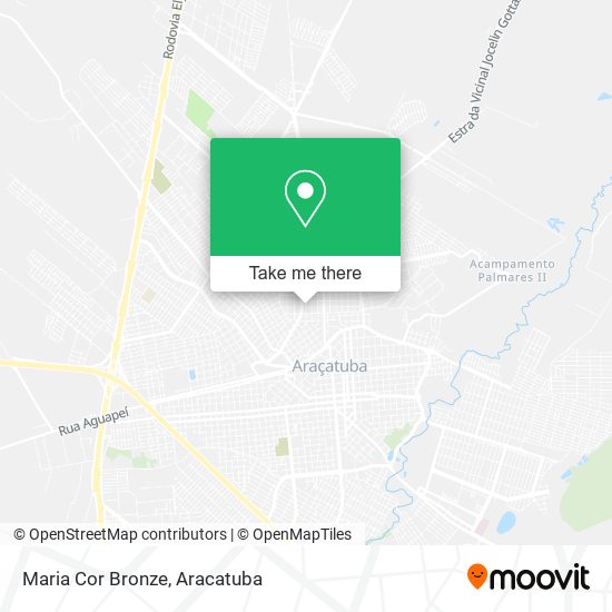 Maria Cor Bronze map