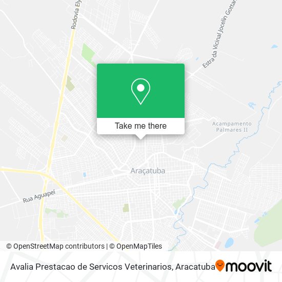 Avalia Prestacao de Servicos Veterinarios map