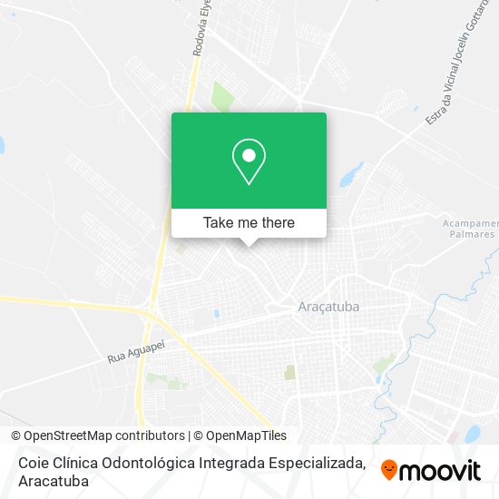 Coie Clínica Odontológica Integrada Especializada map