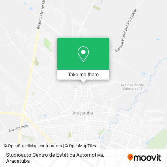 Mapa Studioauto Centro de Estética Automotiva