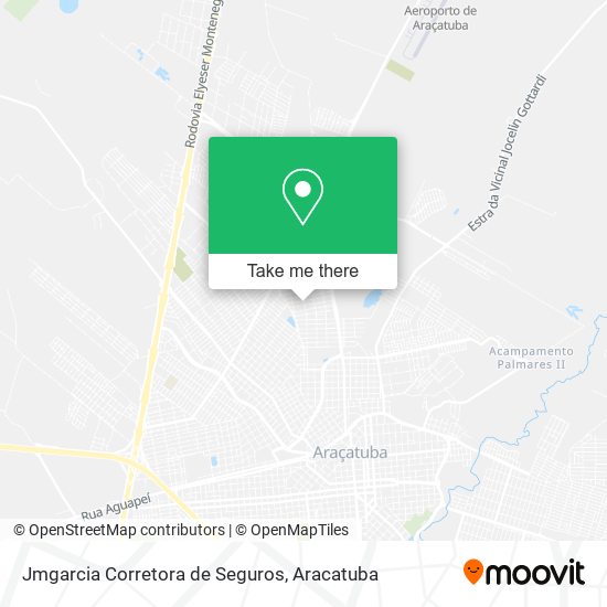 Jmgarcia Corretora de Seguros map