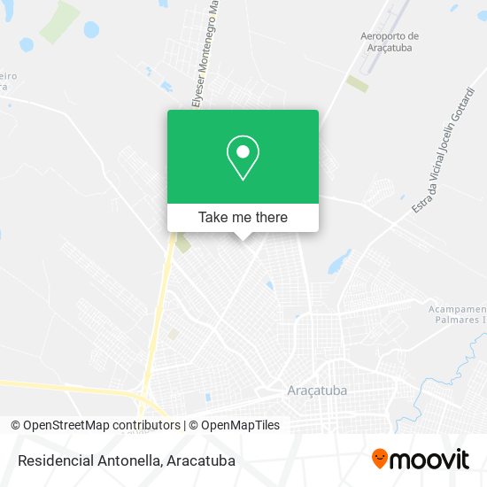 Residencial Antonella map