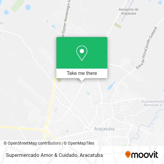 Mapa Supermercado Amor & Cuidado