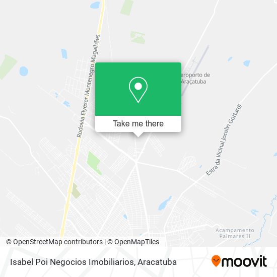 Mapa Isabel Poi Negocios Imobiliarios