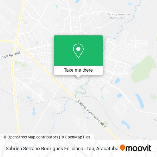 Sabrina Serrano Rodrigues Feliciano Ltda map
