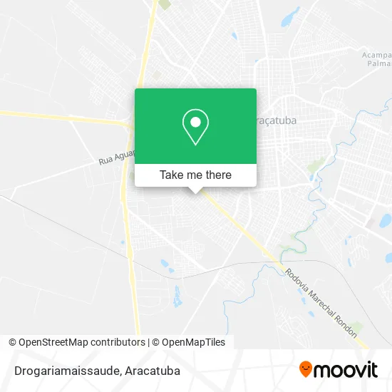 Drogariamaissaude map