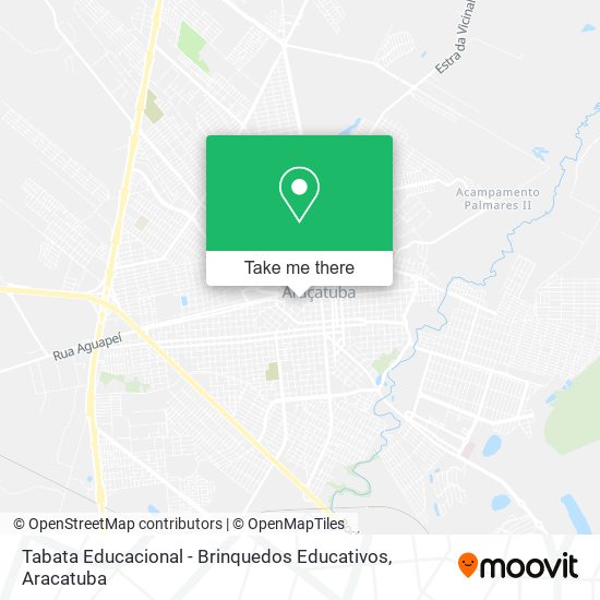 Tabata Educacional - Brinquedos Educativos map
