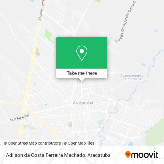 Adilson da Costa Ferreira Machado map