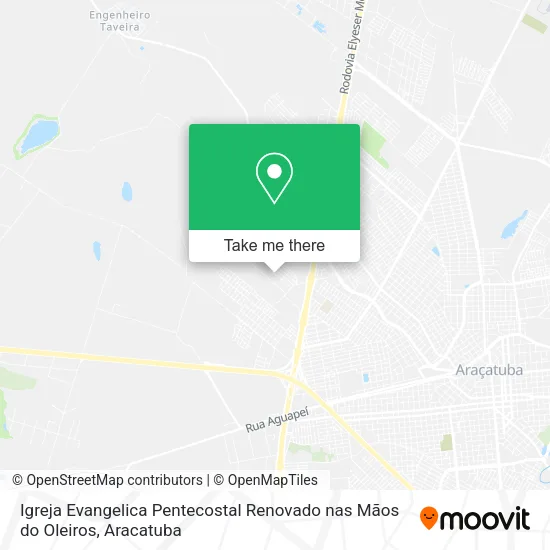 Igreja Evangelica Pentecostal Renovado nas Mãos do Oleiros map