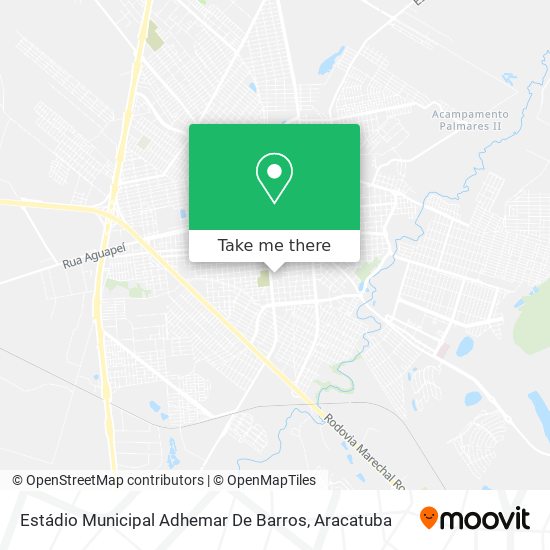 Estádio Municipal Adhemar De Barros map