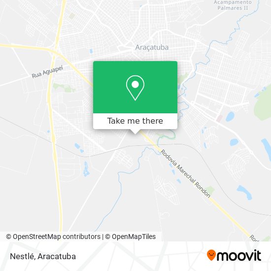 Mapa Nestlé