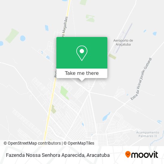 Fazenda Nossa Senhora Aparecida map
