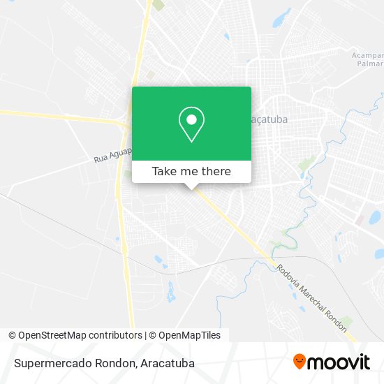 Supermercado Rondon map