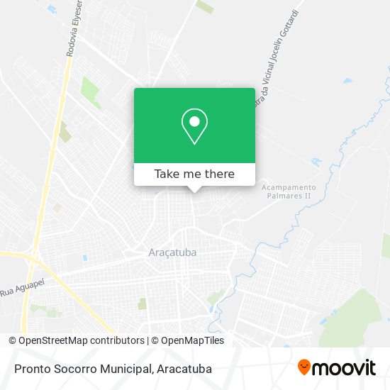 Pronto Socorro Municipal map