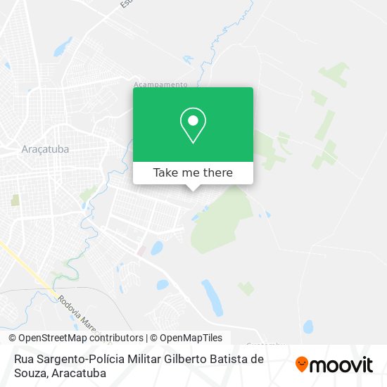 Rua Sargento-Polícia Militar Gilberto Batista de Souza map