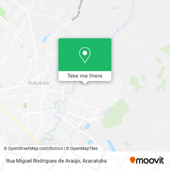 Rua Miguel Rodrigues de Araújo map