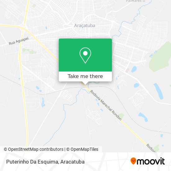 Puterinho Da Esquima map